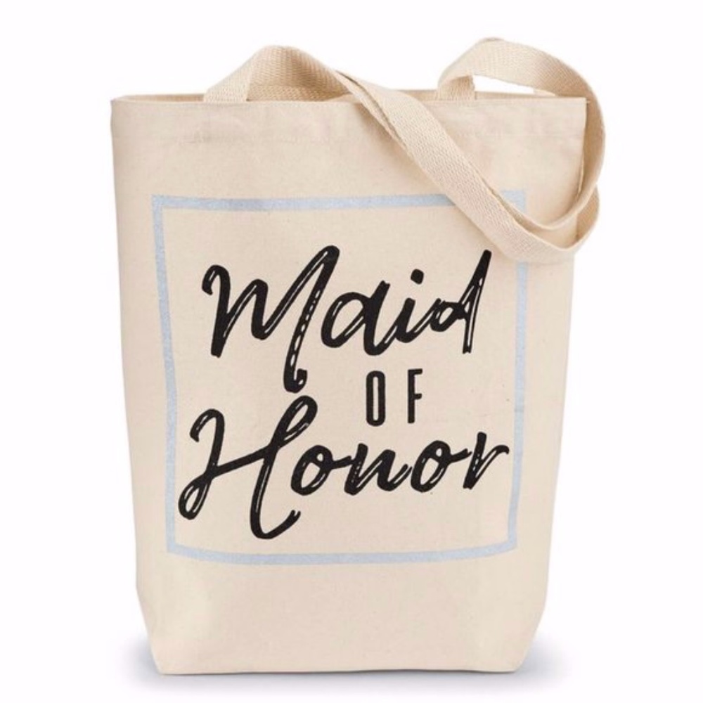 Mud Pie Maid of Honor Tote Bag